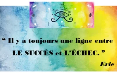 ❝ Il y a toujours une ligne ENTRE LE SUCCÈS ET L’ÉCHEC. ❞ Eric Worre