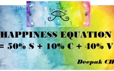 ❝ HAPPINESS EQUATION ❞ La formule ou l’équation du BONHEUR selon Deepak CHOPRA