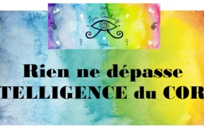 Rien ne dépasse l’INTELLIGENCE du CORPS !