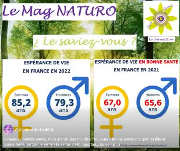 LA VRAIE VIE, C’EST EN BONNE SANTÉ !