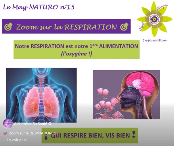 🎯 Zoom sur la RESPIRATION 🎯