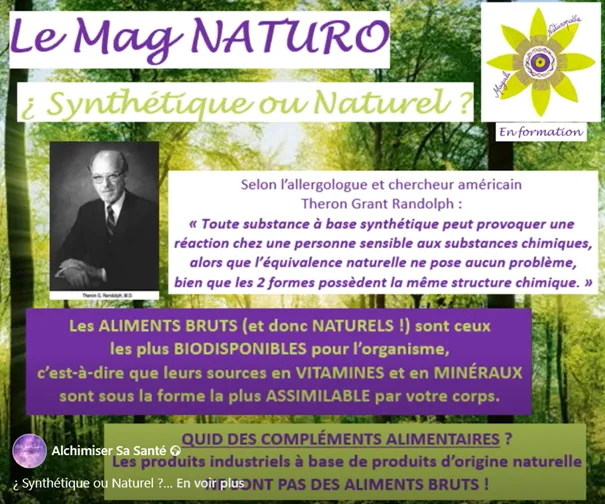 ¿ Synthétique ou Naturel ?