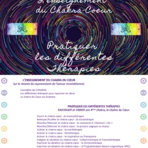 L’enseignement du Chakra-Cœur – Pratiquer les différentes thérapies